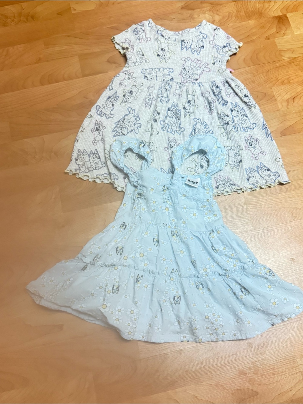 Two Bluey dresses